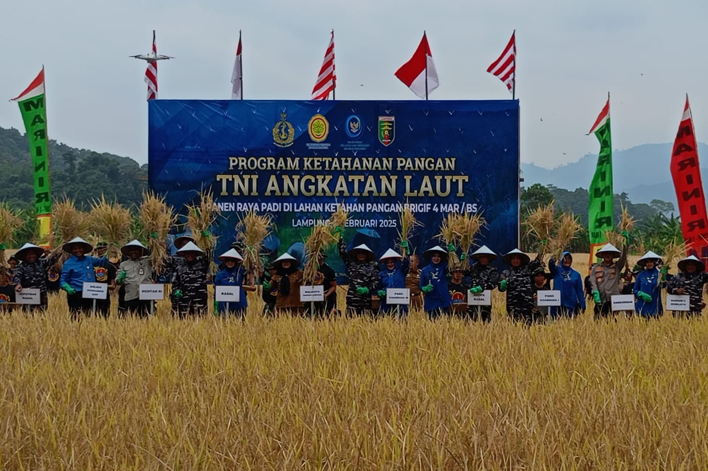 Program Ketahanan Pangan TNI AL Dukung Makan Bergizi Gratis