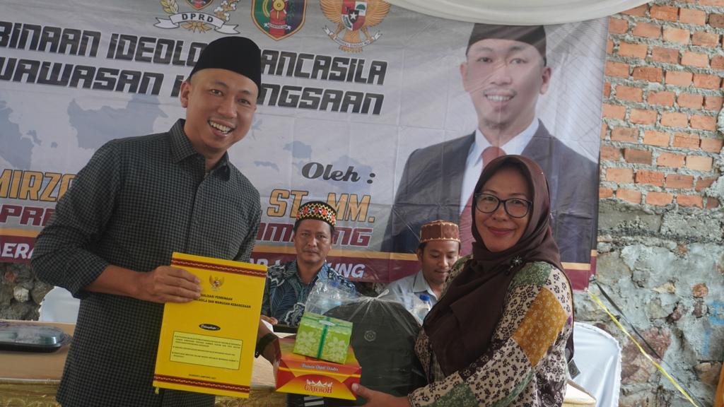Anggota Komisi II DPRD Lampung, RMD Edukasi Masyarakat Perkuat Kesatuan NKRI