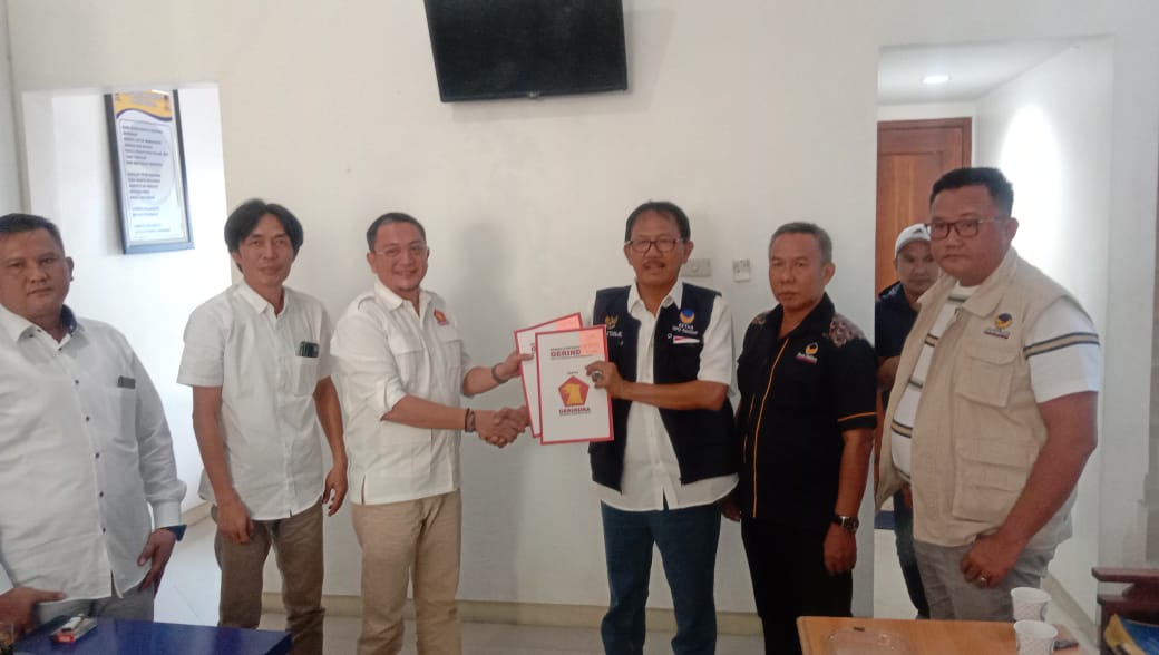 DPP Partai Gerindra Beri Rekomendasi Bakal Pasangan Calon di Pesisir Barat