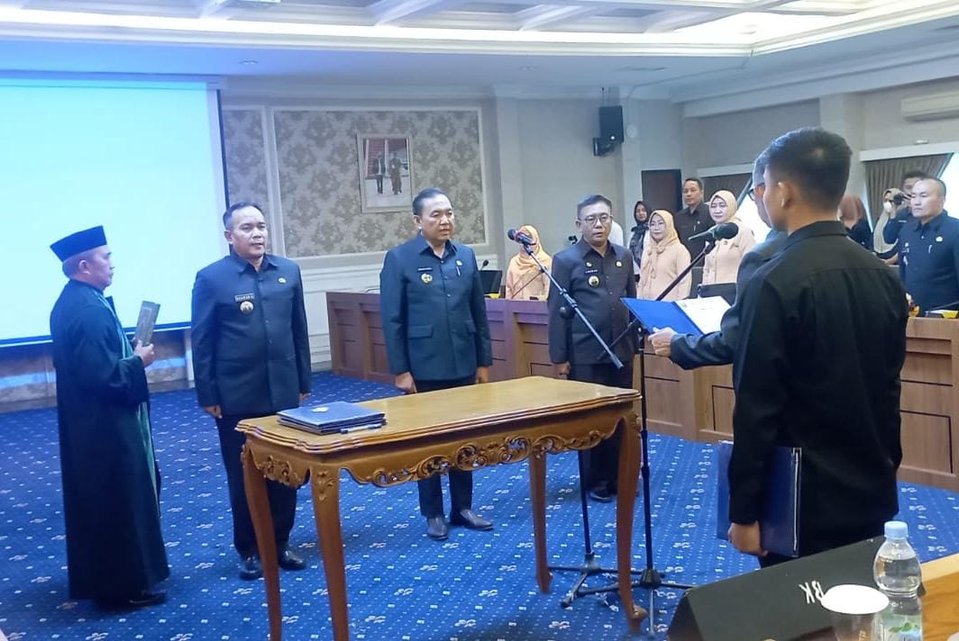 Pemprov Lampung Kembali Rolling Pejabat, Edwin Rusli Resmi Jabat Kadinkes Definitif
