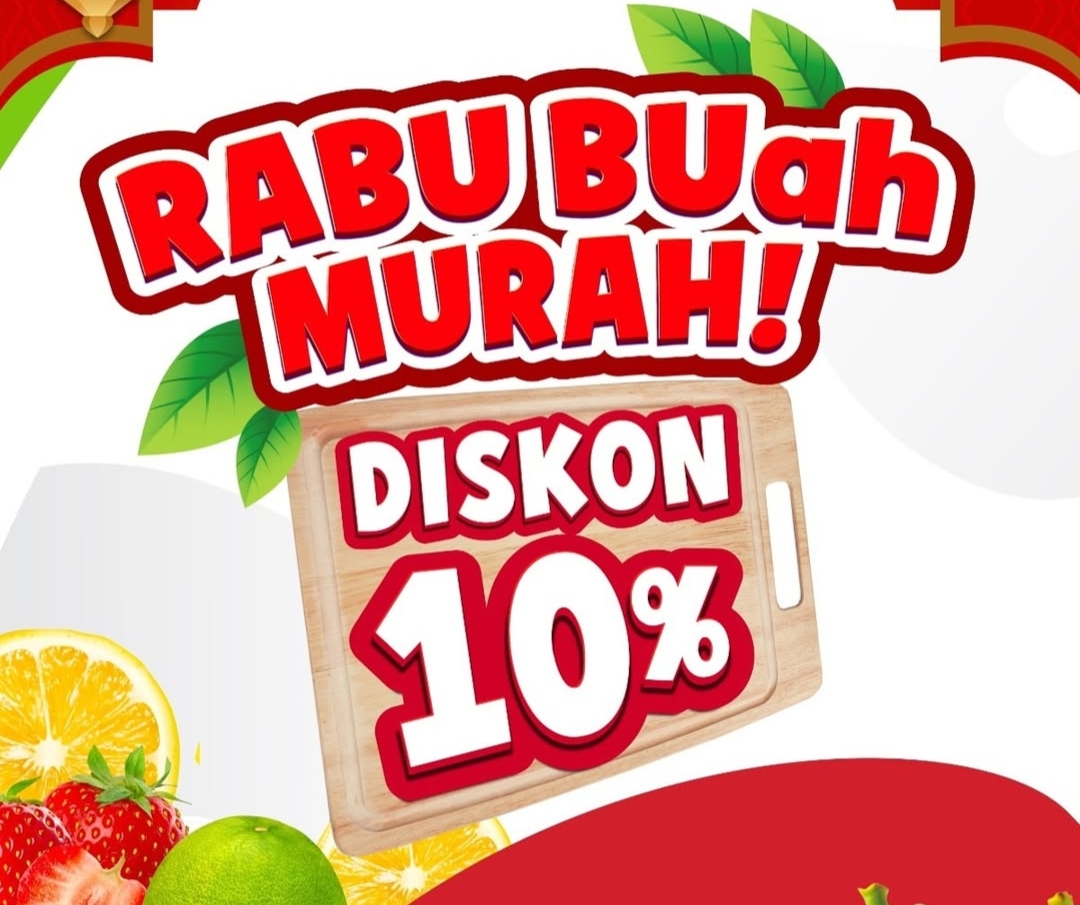 Mumpung Ada Promo Superindo Setiap Rabu, Yuk, penuhi asupan vitamin dari Buah - Buahan