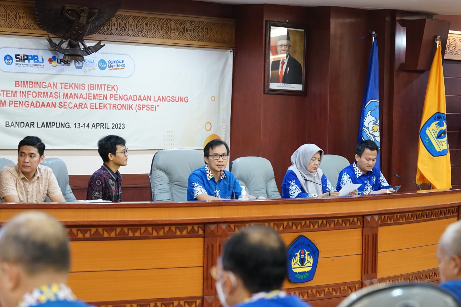 Unila Gelar Bimtek Migrasi Sistem Pengadaan Barang dan Jasa