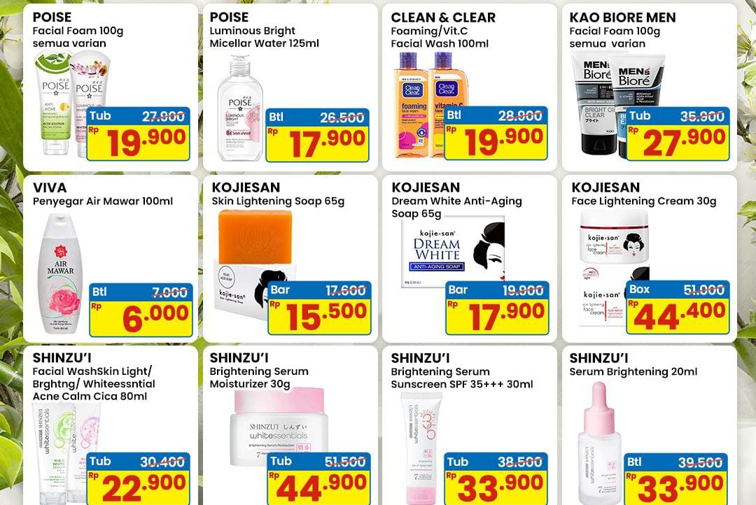 Promo Indomaret Spesial Produk Wajah Glowing, Perawatan Makin Hemat Lewat Diskon Hari Ini