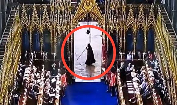 Warganet Heboh, Ada Penampakan Malaikat Maut di Penobatan Raja Charles III? Ternyata Begini Faktanya