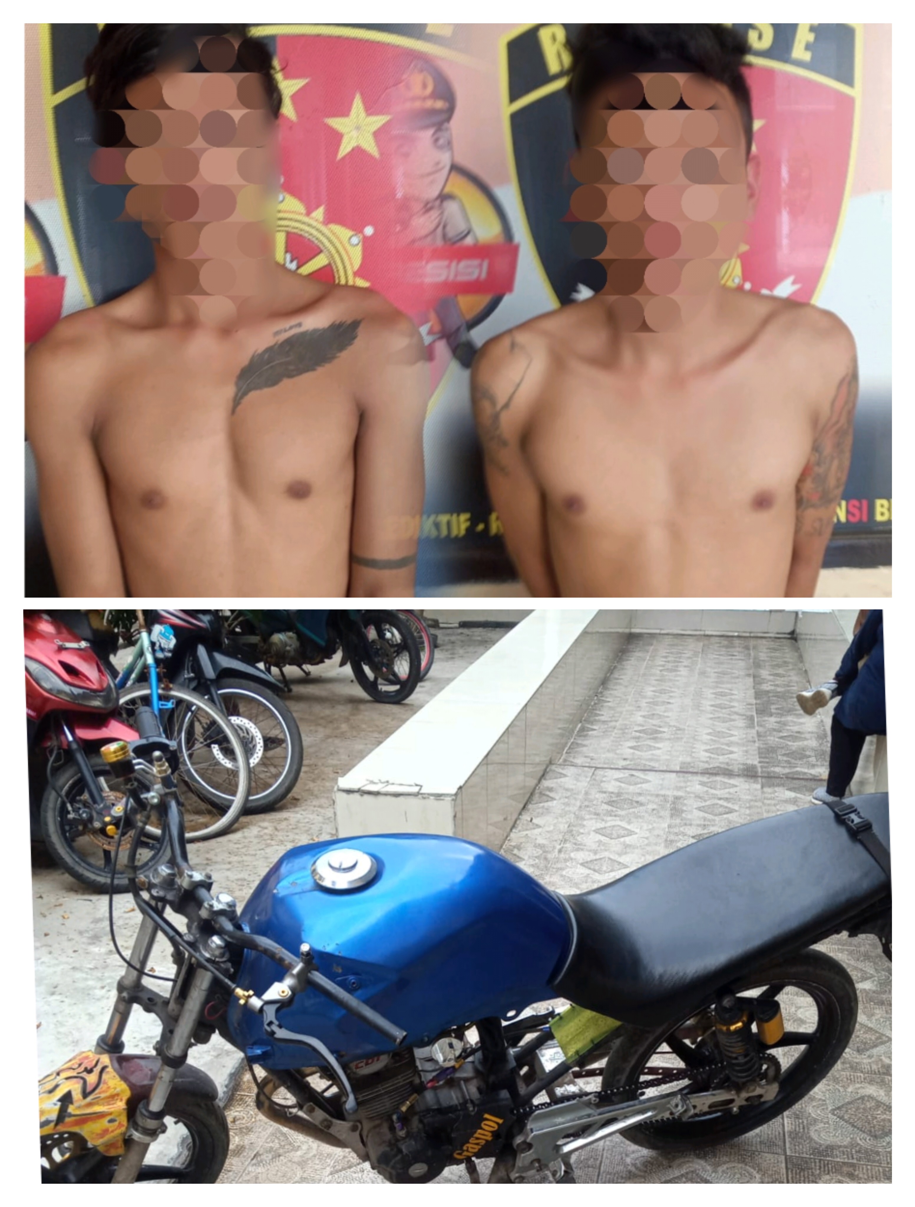 Duh, Dua Buruh Panggul Pelabuhan Panjang Berulah, Curi Sepeda Motor Temannya