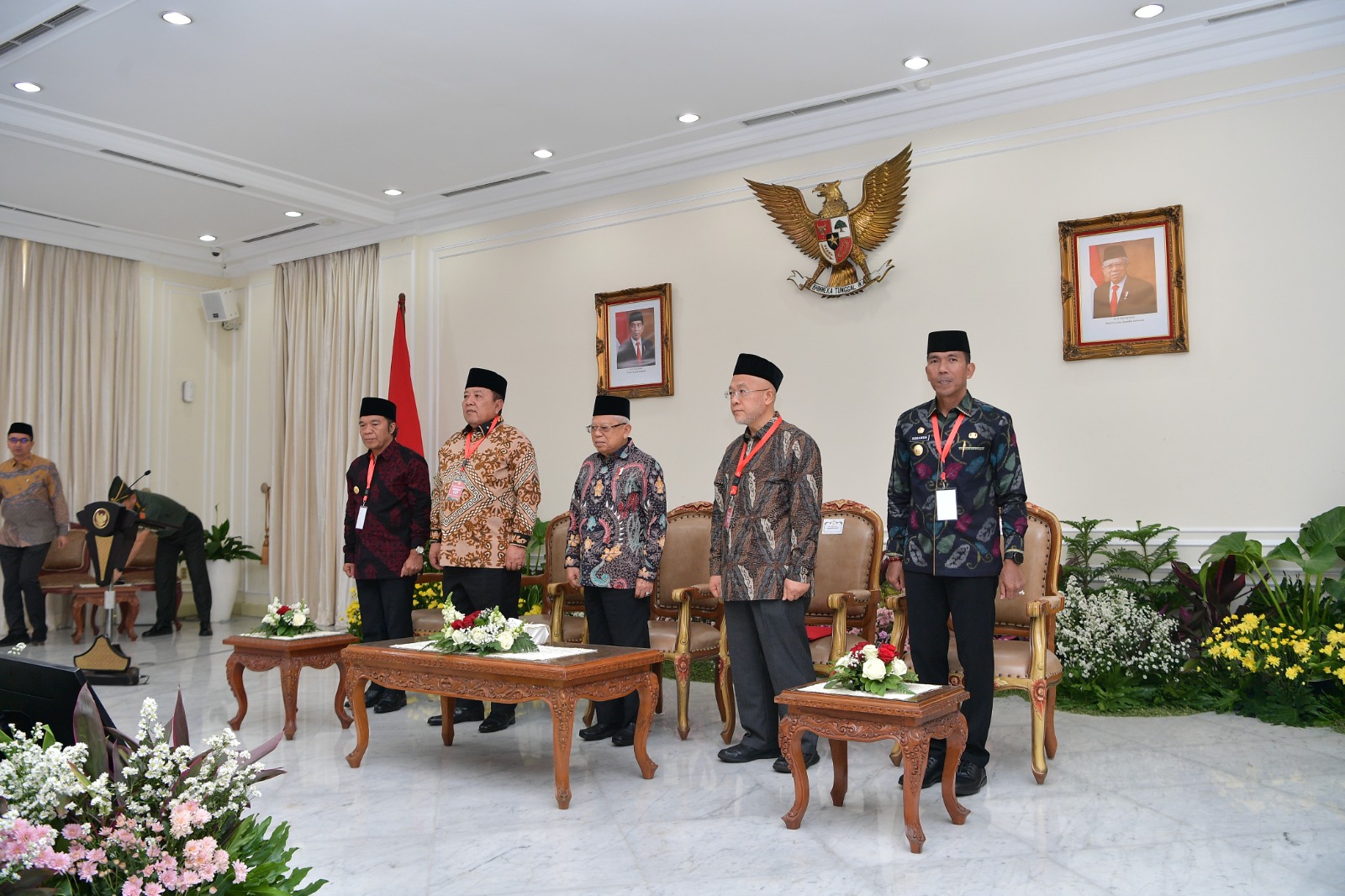 Kukuhkan Gubernur Arinal Djunaidi jadi Ketua KDEKS Lampung, Ini Arahan Wapres Maruf Amin