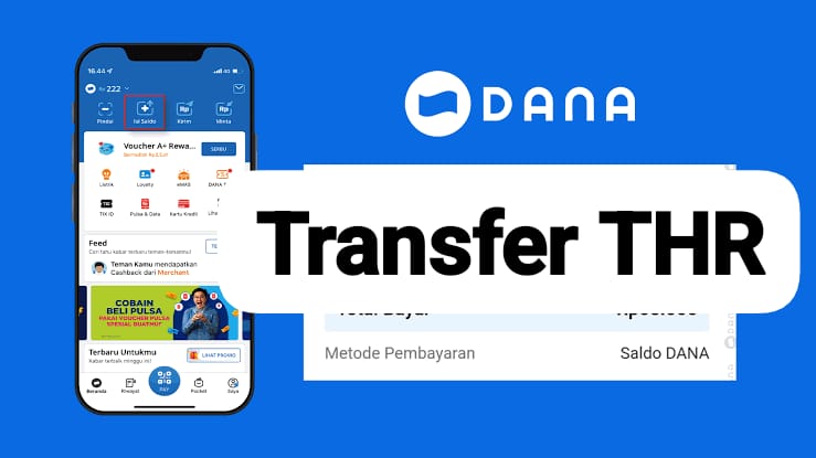 Ambil THR Saldo DANA Kaget Langsung Cair, Klaim Rezeki Gratis Mulai Rp 120.000