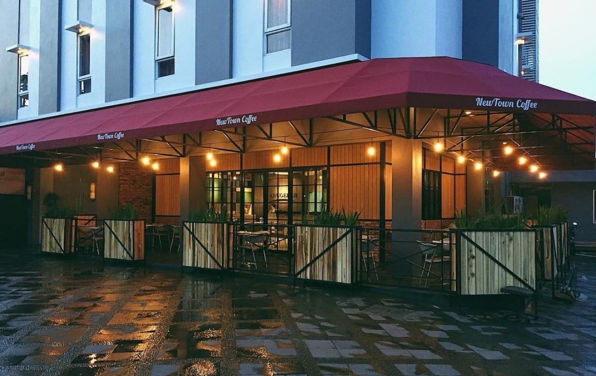 New Town Coffee, Restoran Estetik di Bandar Lampung yang Cocok Jadi Tempat Nongkrong Seru