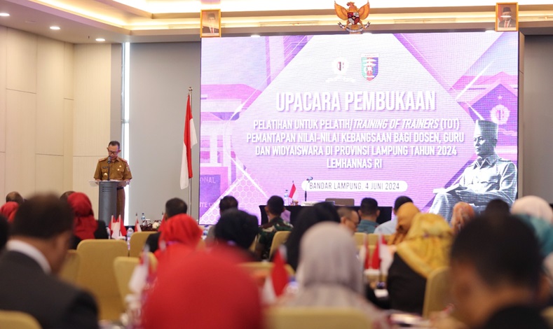 Pelatihan Pemantapan Nilai-Nilai Kebangsaan Sasar Tenaga Pengajar