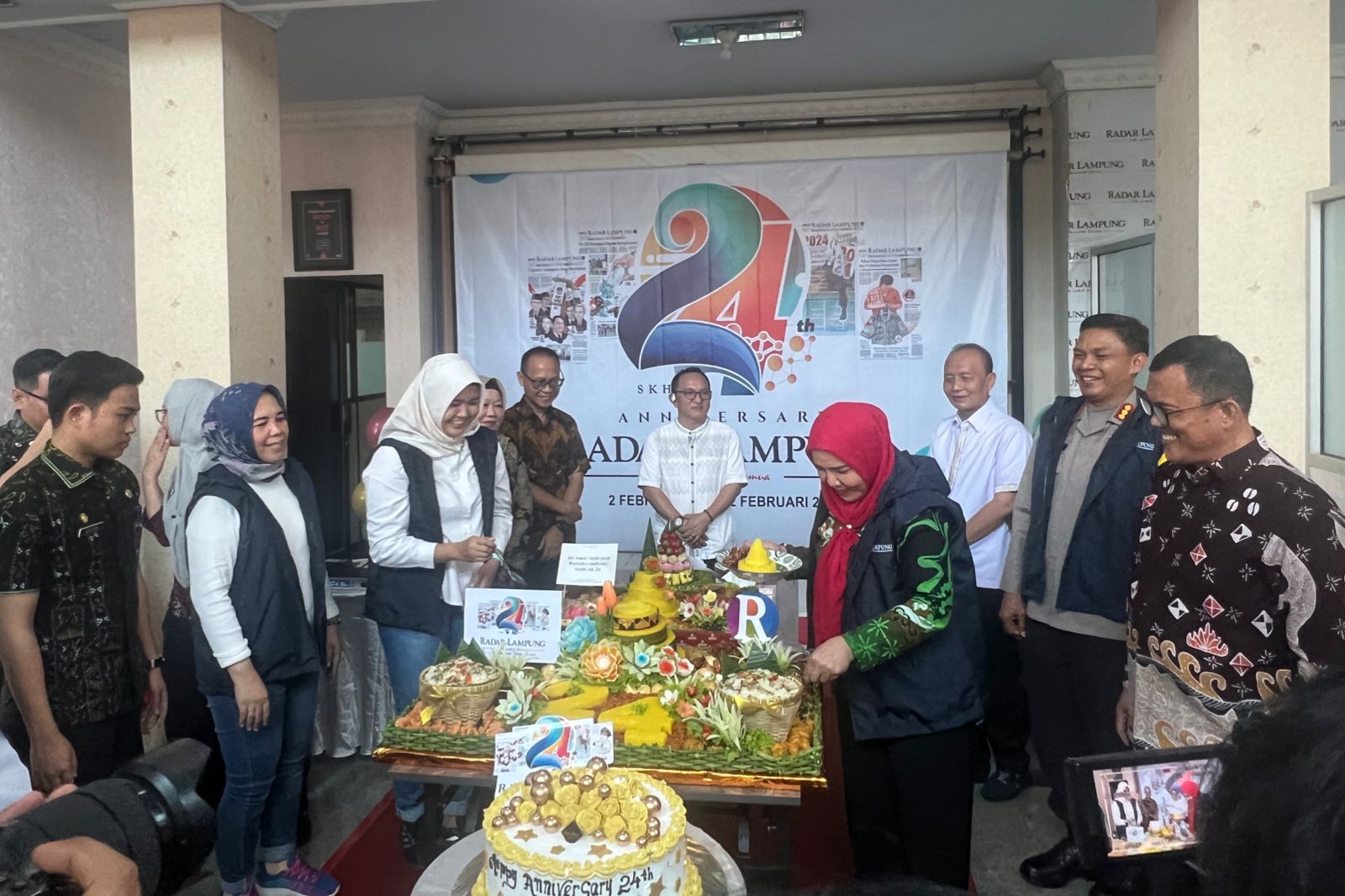 Memasuki Usia Ke-24 Tahun, Radar Lampung Siap Melebarkan Sayap ke Bisnis Convention Hall