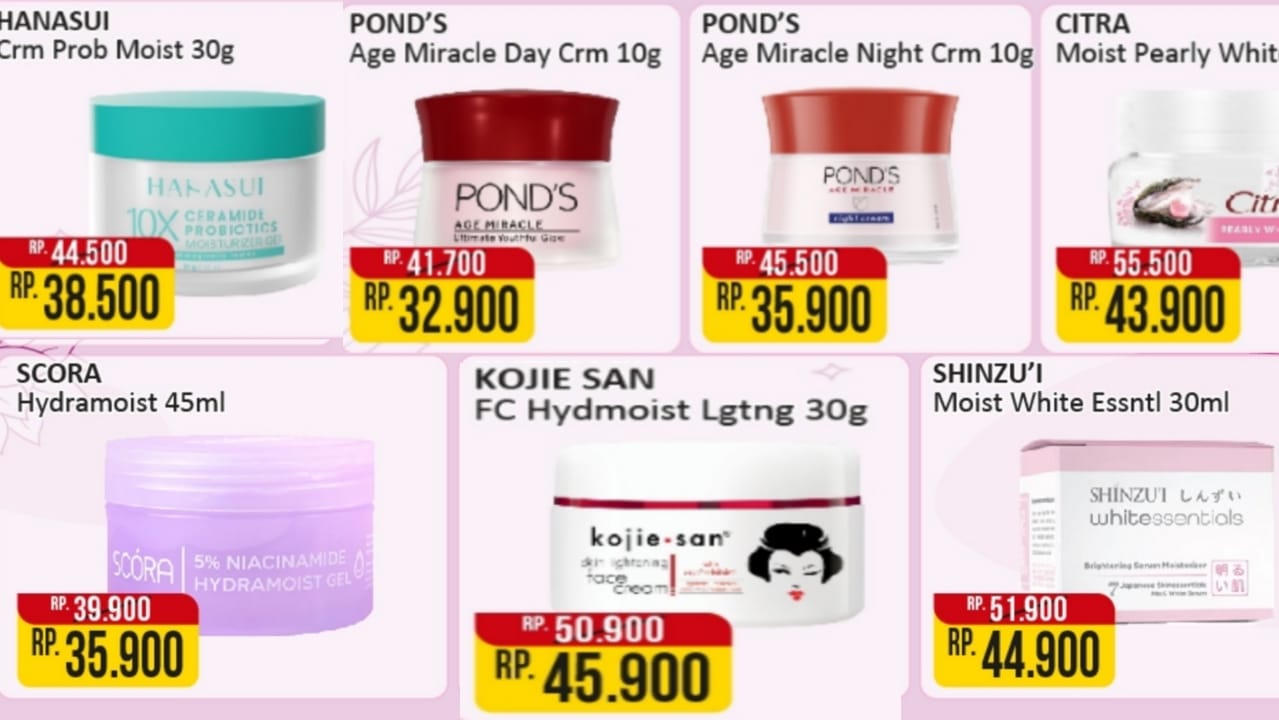 Borong Moisturizer Dalam Promo Skincare Murah Berkualitas di Alfamart untuk Kulit Wajah Lembab Setiap Pagi
