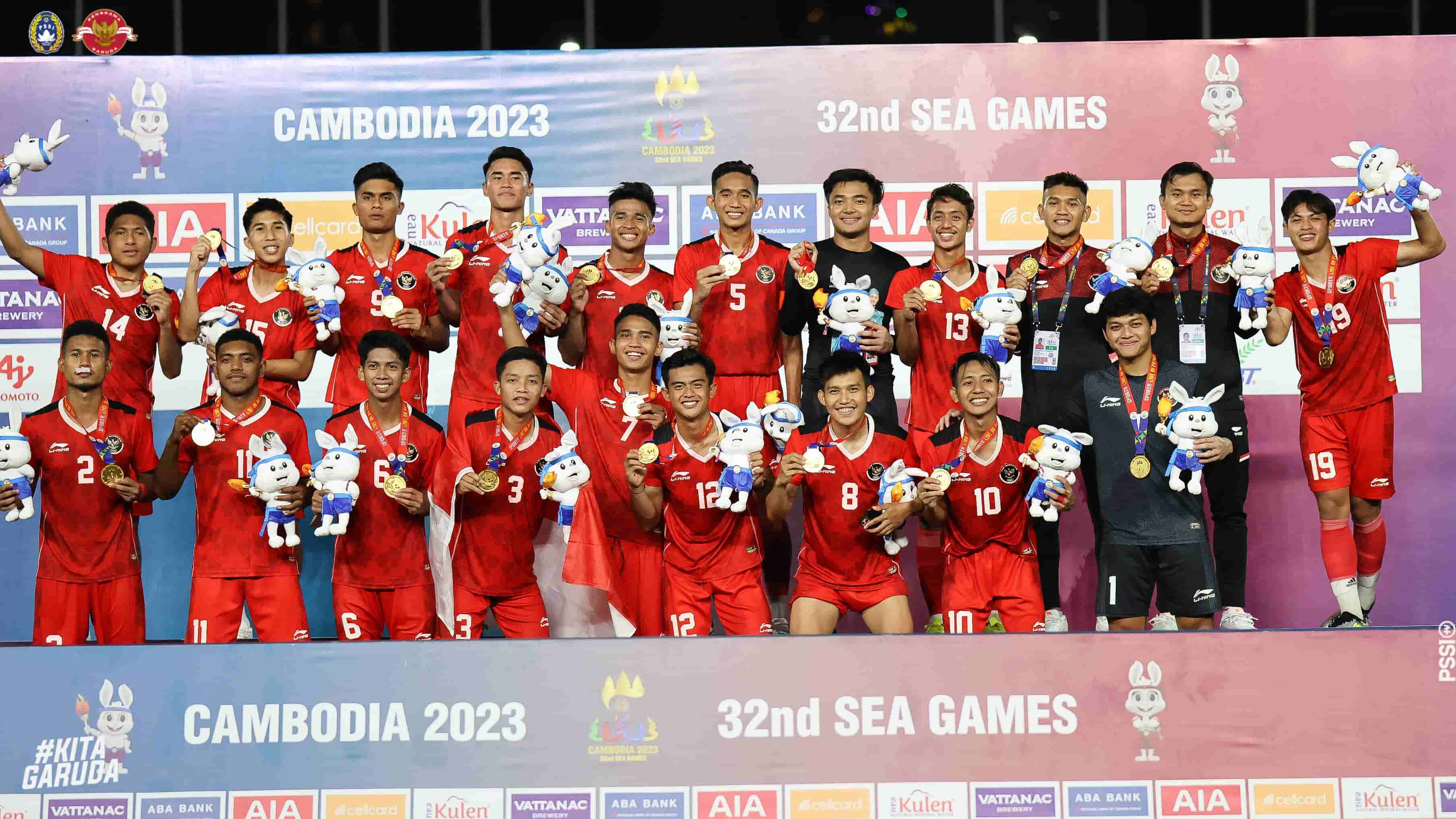 Hajar Thailand 5-2, Timnas Indonesia Juara SEA Games 2023! Adu Pukul Warnai Partai Final