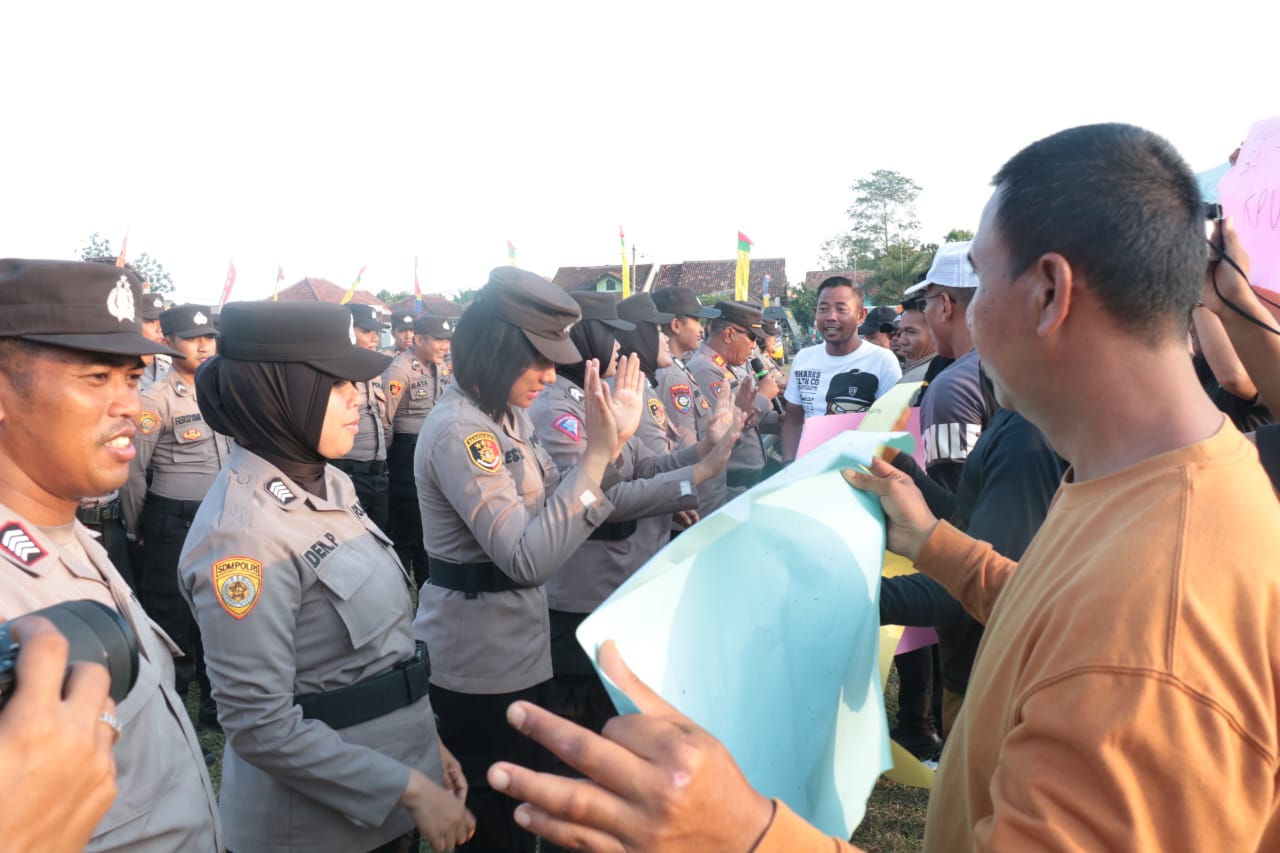 Operasi Mantap Praja 2024, Polres Tulang Bawang Simulasikan 5 Skenario Kontijensi