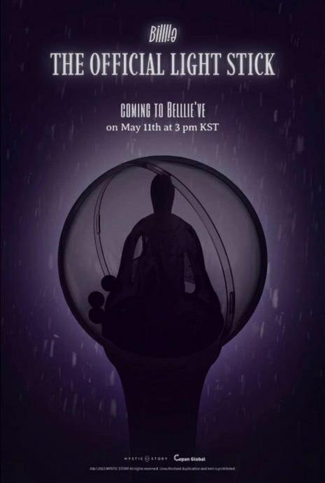 Desain Official Light Stick Milik BILLIE Curi Perhatian, Seperti Miliki Patung Buddha?