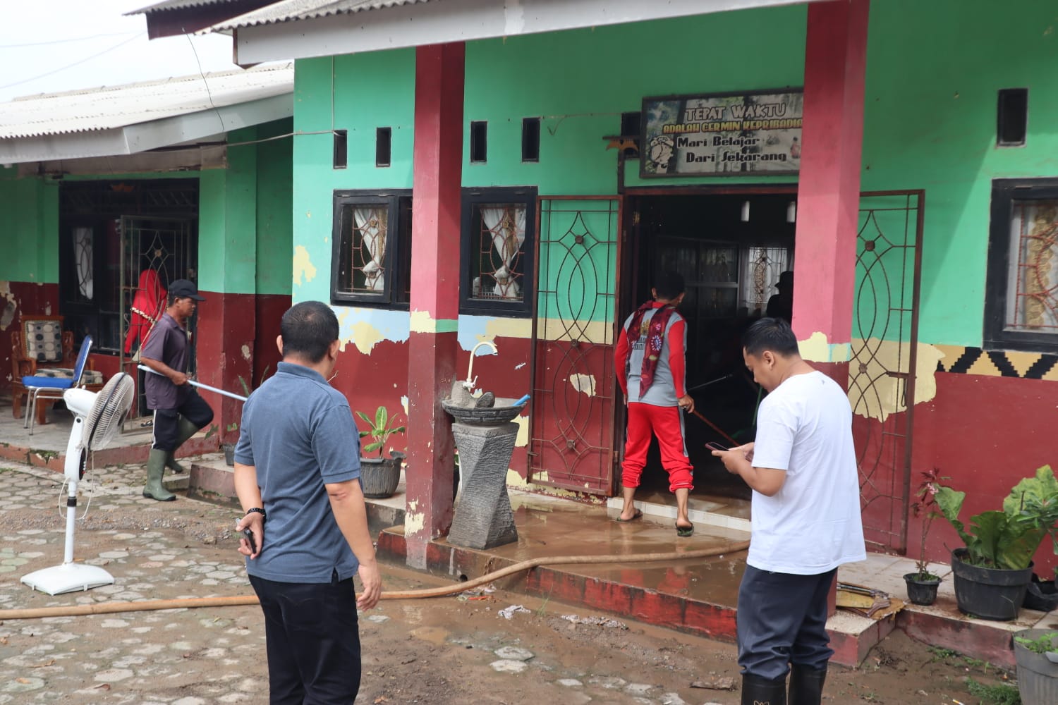 Gerak Cepat, Pemkot Bandar Lampung Perbaiki Talud Jebol di Kecamatan Sukabumi