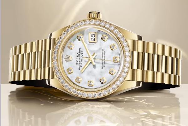 Tampil Glamour, Lady Datejust Rolex Jam Tangan Klasik Khusus untuk Wanita Feminin