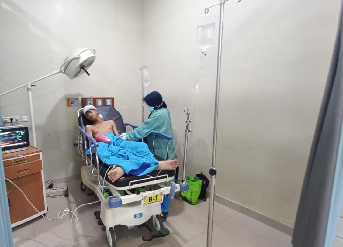 Kembali Berulah, Geng Motor Tawuran, Seorang Remaja Alami Luka hingga Jari Putus