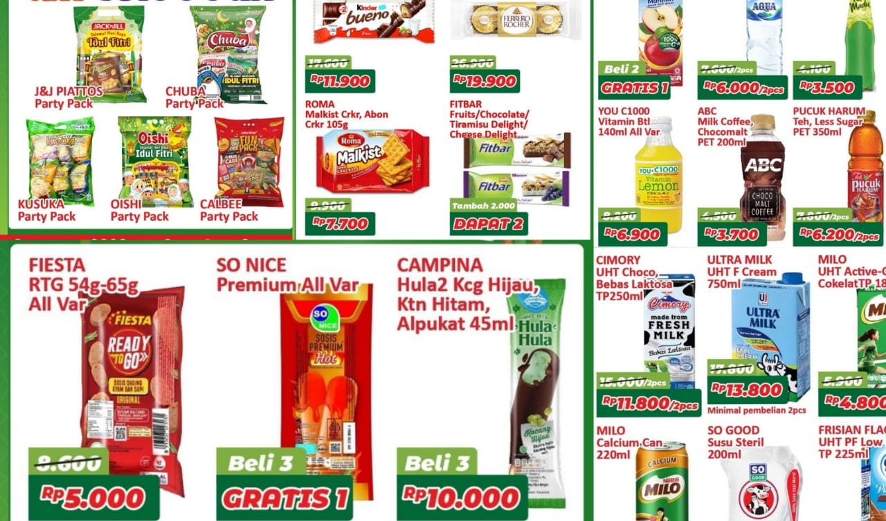 Mudik Makin Asyik Dengan Promo Camilan dan Minuman Favorit di Alfamart, Cek Katalog Lengkapnya