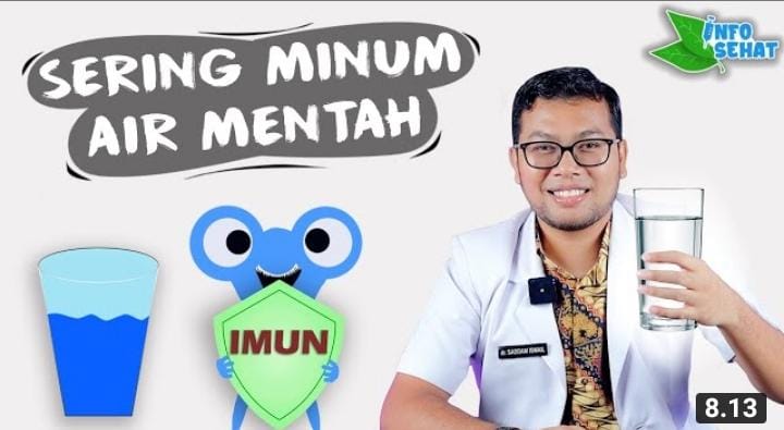 Apa yang Terjadi Jika Meminum Air Mentah? Berikut Ini Penjelasan dr. Saddam Ismail