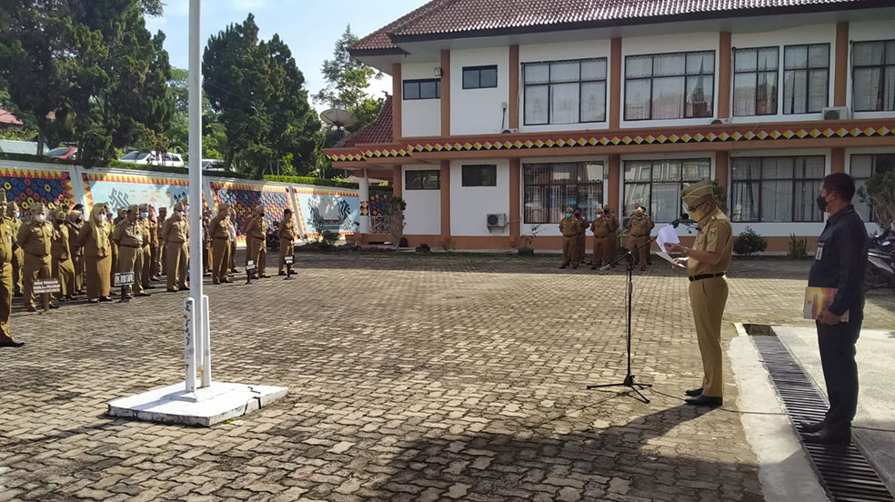 Apel Satgas Yanputer, Sekkab Tanggamus Tekankan Wilayah Sasaran