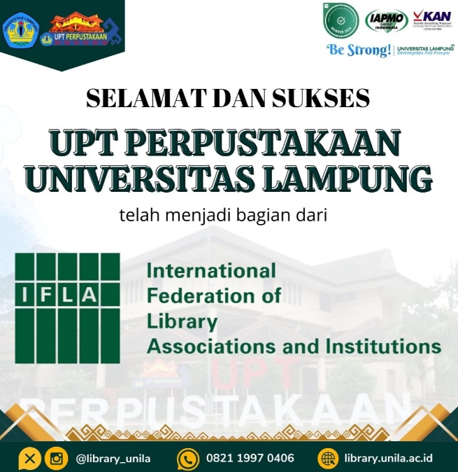 Perpustakaan Unila Resmi Bergabung dengan IFLA