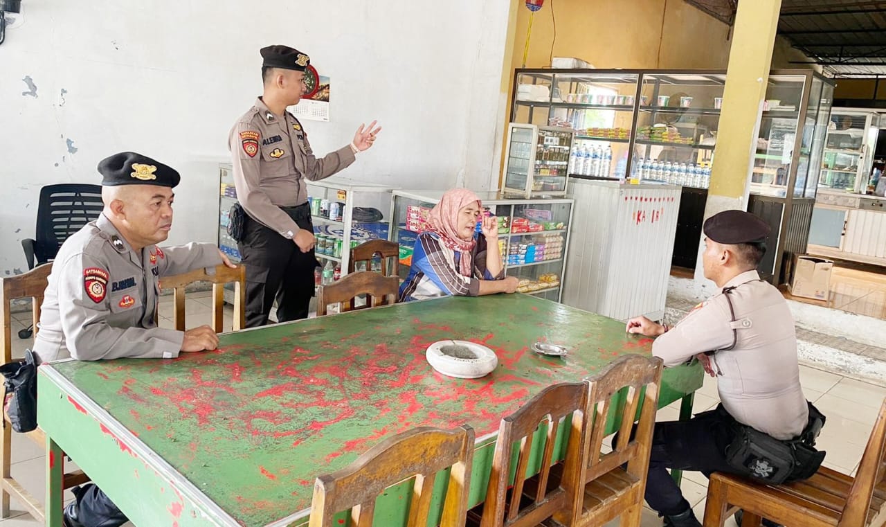 Cegah Aksi Kejahatan Jelang Perayaan Tahun Baru, Polisi Dengarkan Langsung Keluhan Warga