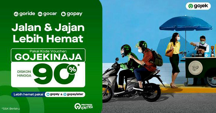 Cek Di Sini, Kode Promo Hemat Gojek 30 Desember 2022, Ambil Voucher Diskon GoRide, GoMart, GoCar dan GoFood