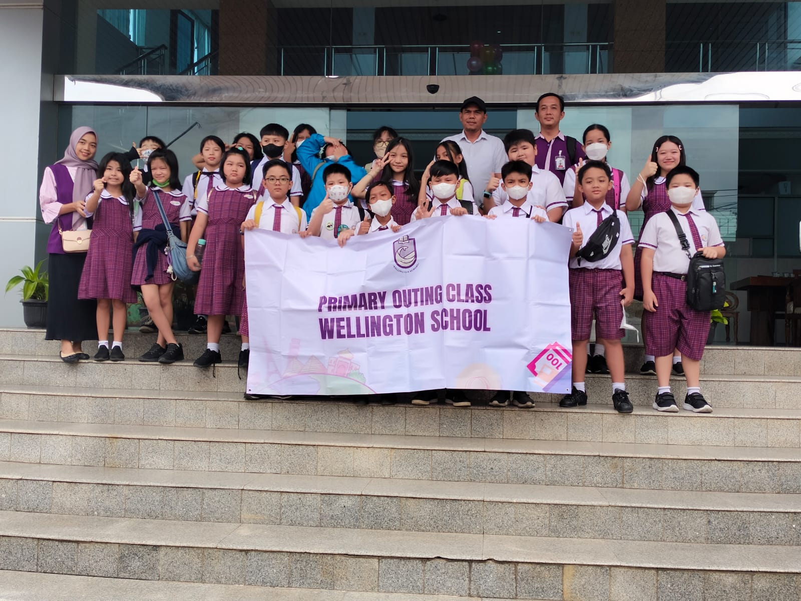 SD Wellington School Outing Class ke Radar Lampung, Dapat Pemahaman Mengenai Smart User Internet