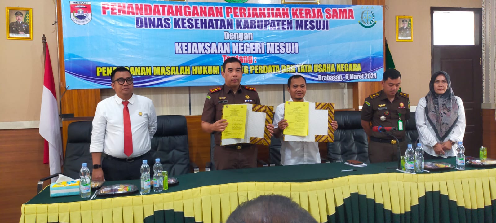 Minimilasir Pelanggaran Hukum, Datun Kejari Mesuji Awasi Dinkes Mesuji