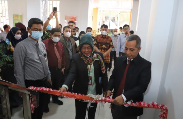 Gedung Lembaga Kemahasiswaan dan Food Court FISIP Unila Berkonsep Zero Waste Plastic Diresmikan