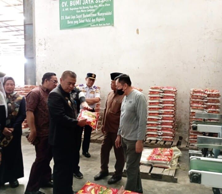 Stok Bahan Pokok Aman di Kota Metro, Harga Juga Cenderung Stabil