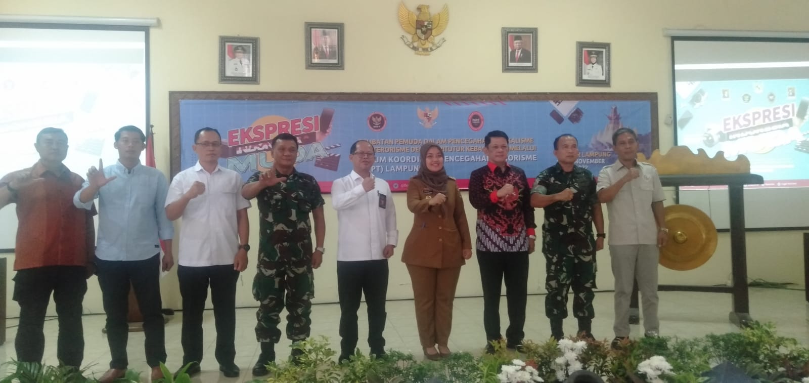 Cegah Radikalisme dan Terorisme, FKPT Lampung Gelar Ekspresi Indonesia Muda