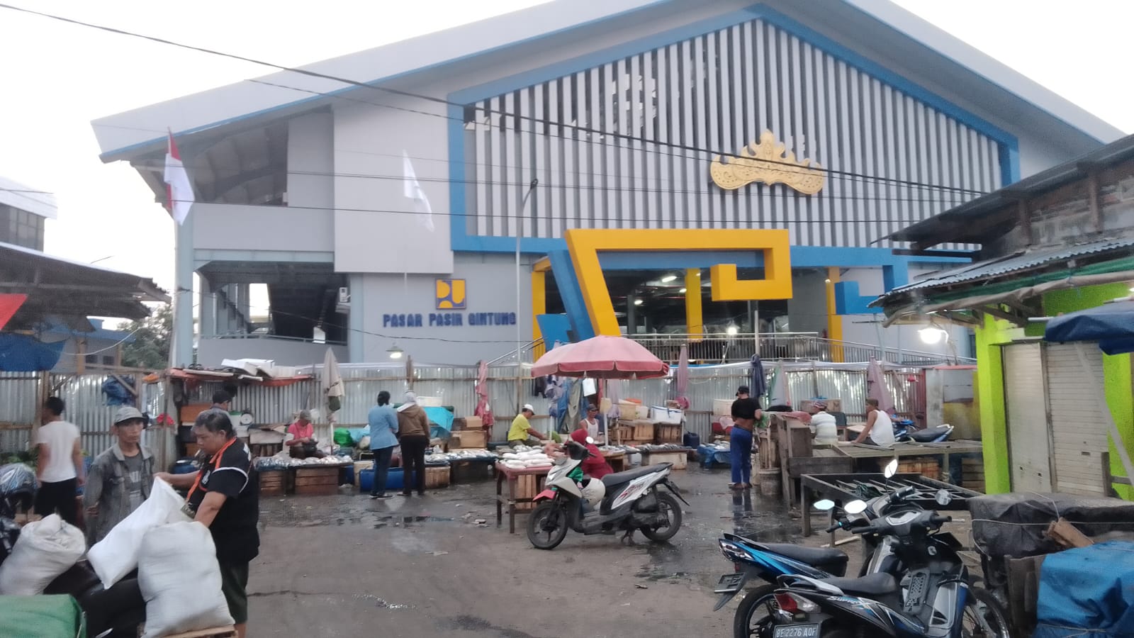 Pedagang Pasir Gintung Sepi Pembeli, Disdag Bandar Lampung Minta Bersabar
