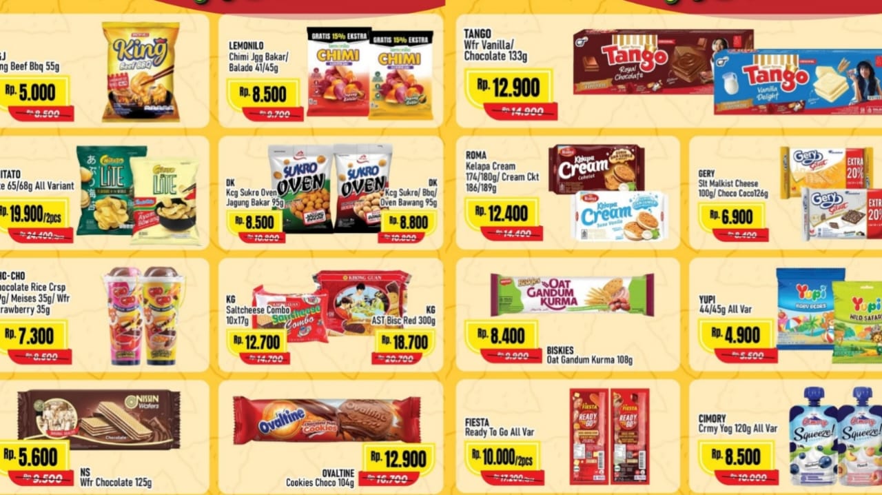 Spesial Promo 5.5 Alfamart, Dapatkan Biskuit Murah Dengan Harga Super Hemat! Ini Daftar Produknya