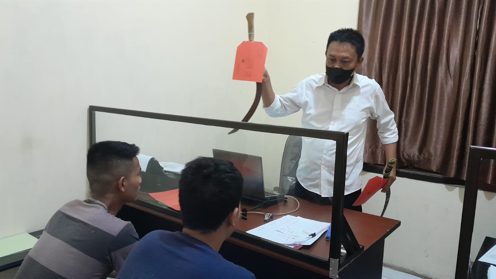 Bawa Celurit Niat Mau Tawuran, ABG Geng Motor di Bandar Lampung Diciduk