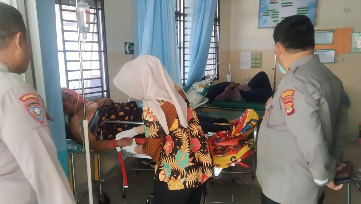 Longsor di Ulu Belu Tanggamus Lampung, Ayah luka-luka, Anak Belum Ditemukan