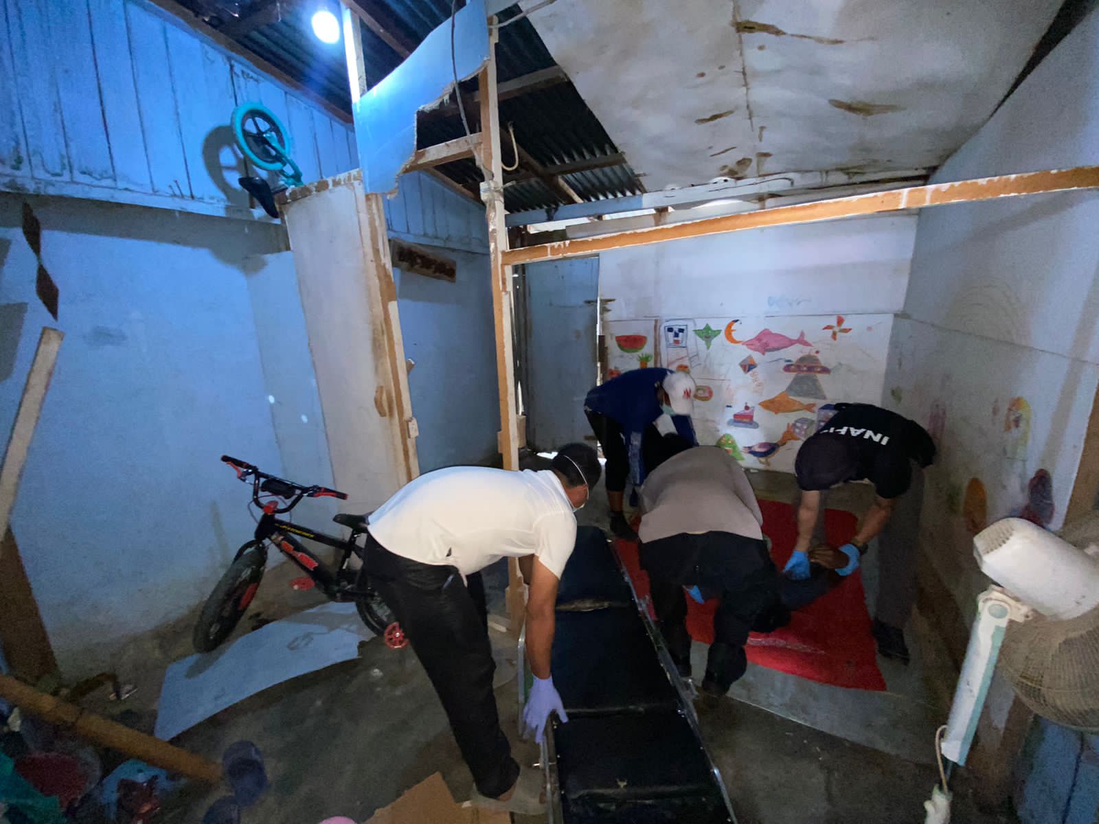 Seorang Lansia Tunawisma Ditemukan Meninggal di Pasar Way Batu Pesisir Barat