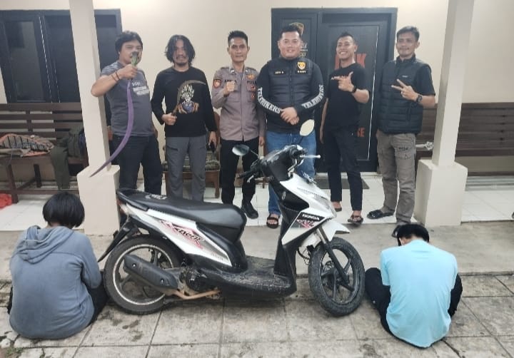 Dua Pelaku Pembacokan dan Perampasan di Gadingrejo Ditangkap Kurang dari 24 Jam