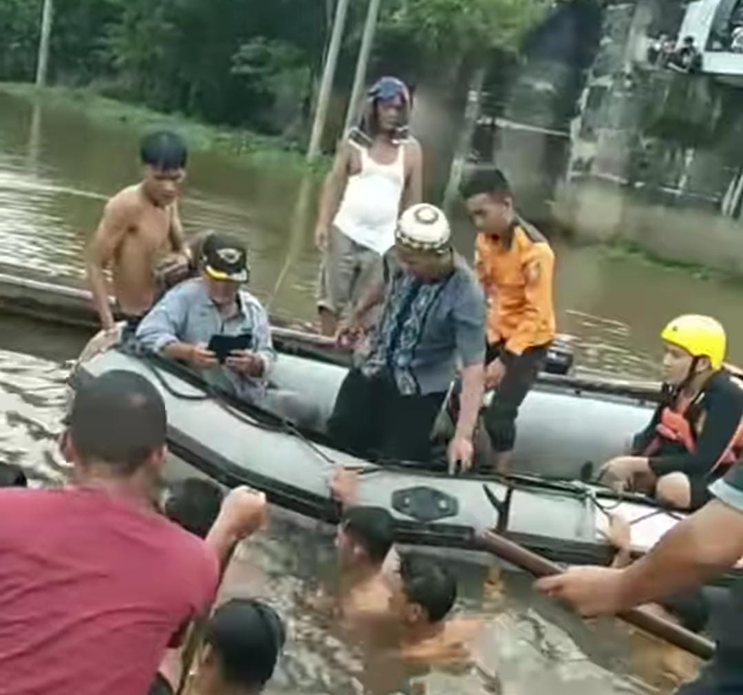 Perahu Terbalik di Sungai Bawang Latak Tulang Bawang, Kakak Beradik Ditemukan Meninggal Dunia