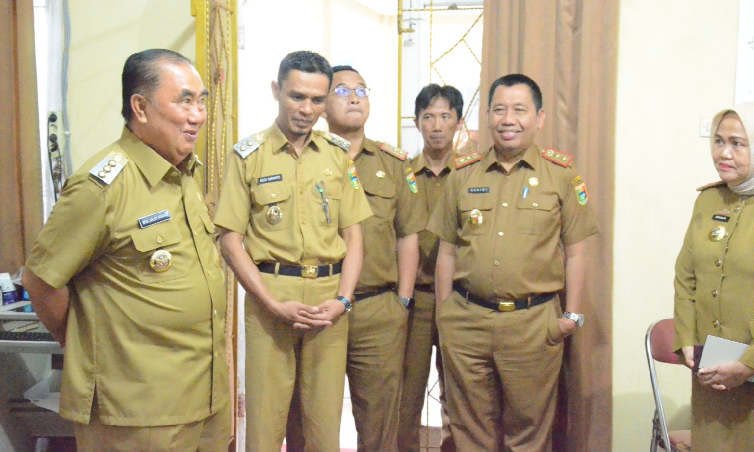 Sidak OPD, Bupati Tanggamus Saleh Asnawi Tegaskan Kedisiplinan Pegawai