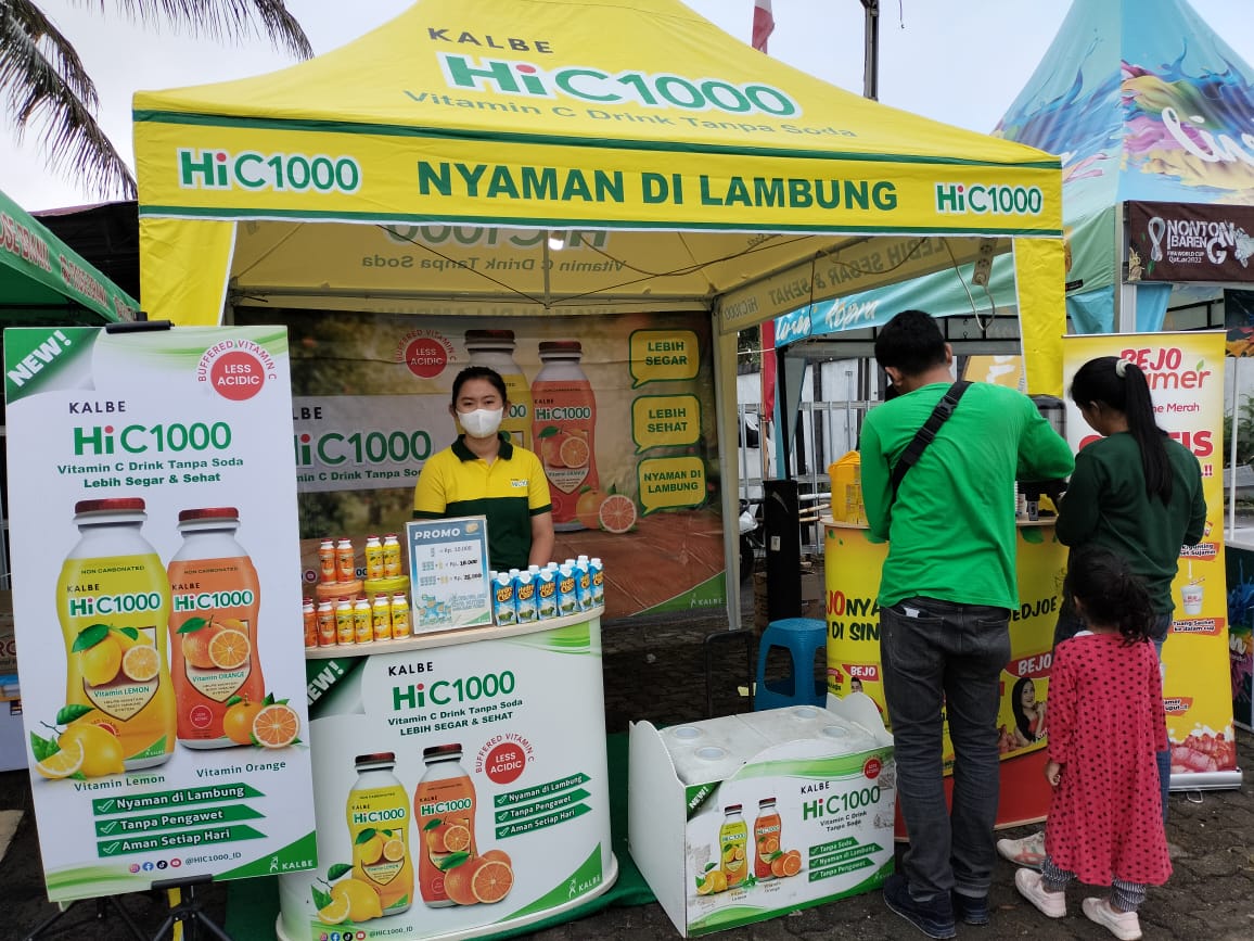 HiC1000 dan Hydro Coco Hadir di Jalan Sehat Radar Lampung, Ada Paket Menarik untuk Para Konsumen