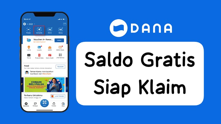 Saldo DANA Kaget Rp 250.000 Siap Klaim, Langsung Cairkan Di Aplikasi Dompet E- Wallet