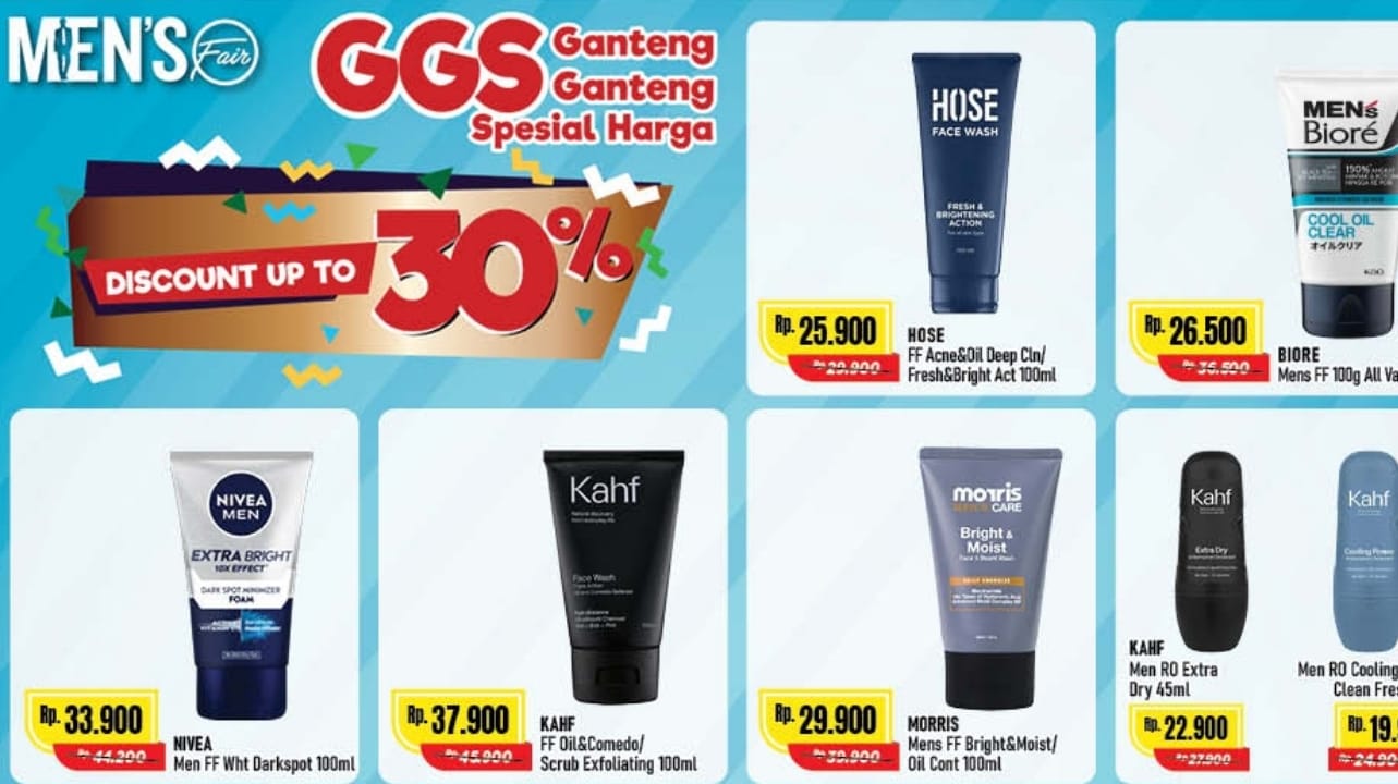 Ganteng Maksimal Dengan Promo Skincare Berkualitas di Alfamart, Ini Daftar Lengkap Produknya