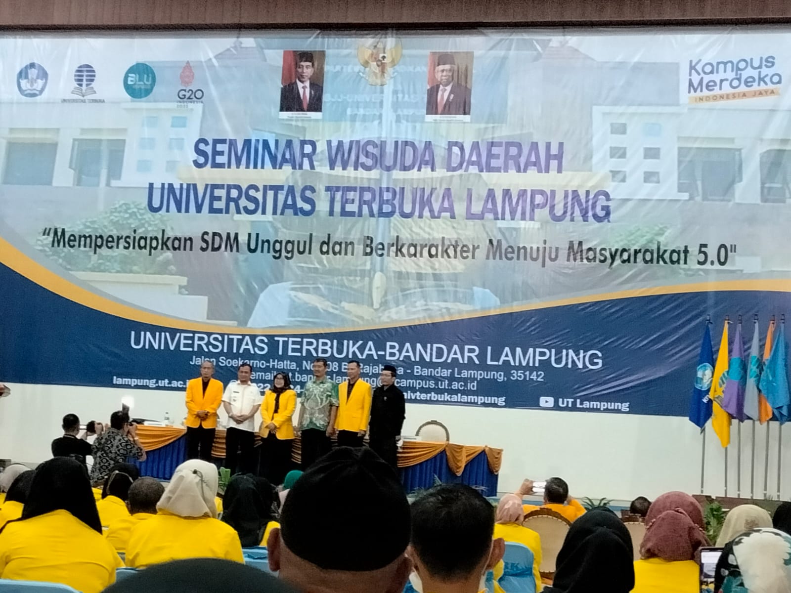 Universitas Terbuka Lampung Siapkan SDM Unggul dan Berkarakter Menuju Masyarakat 5.0