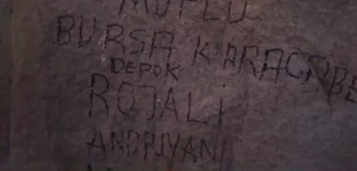 Viral Tangan Jahil Diduga Warga Indonesia Coret-coret Gua Hira di Arab Saudi
