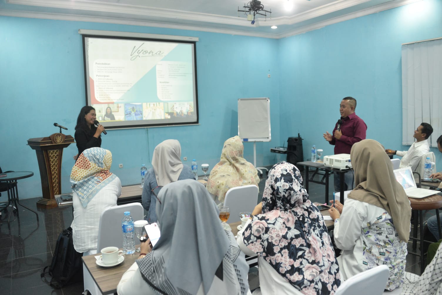Radar Lampung Gelar Public Speaking dan Master Of Ceremony Class