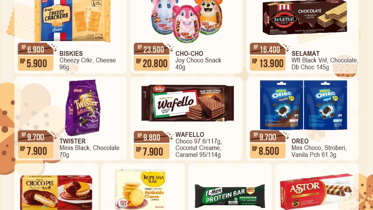 Promo Biskuit Murah di Alfamart, Bisa Jadi Teman Ngopi di Akhir Pekan, Cek Katalognya