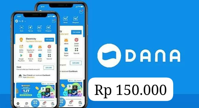 Daftar Buruan! Dapatkan Saldo DANA Gratis Rp 150 Ribu Edisi Senin Ceria