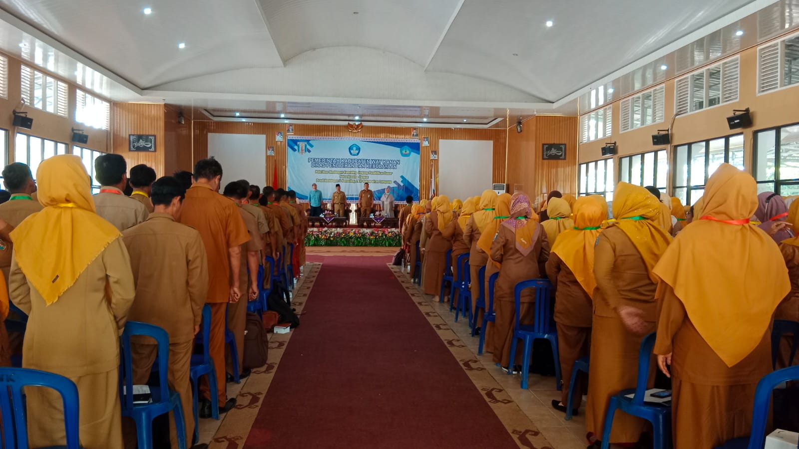 Deteksi Dini Perkembangan Psikologi Anak, Disdikbud Way Kanan Gelar Bimtek Konseling Bersama FKIP Unila