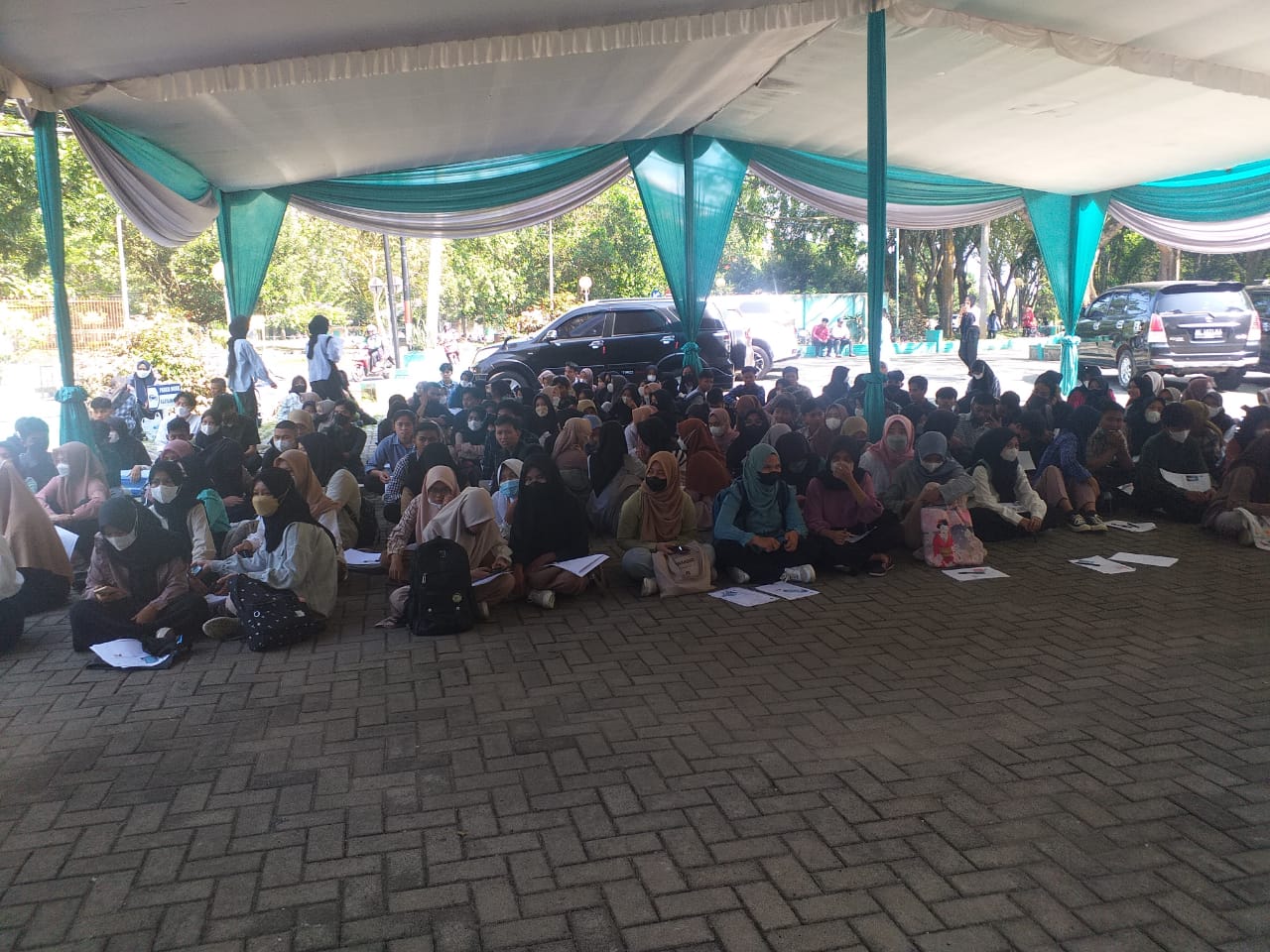 UTBK Jalur Mandiri Unila Diwarnai Keterlambatan Jam Ujian